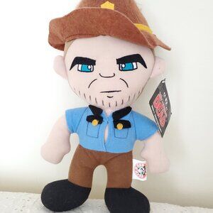Rick Grimes The Walking Dead Toy Doll Peek-A-Boo Plush Figure